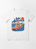 Lake America Est 2026 Trump, Ontario, Great Lakes Resist, Canada Vacation Travel Essential T-Shirt